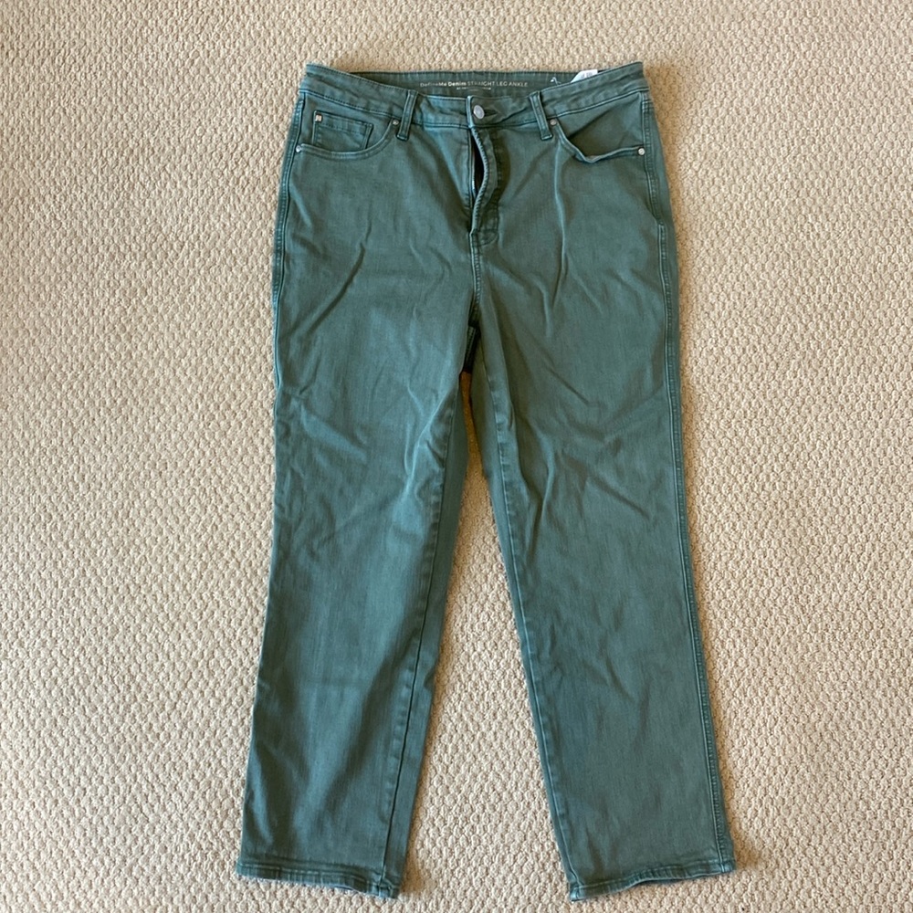 Chico’s color denim jeans